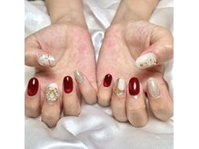 【期間限定】クリスマスネイル♪当店のサンプル&お持ち込みもok!