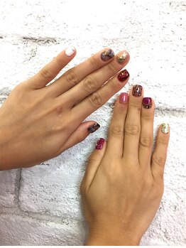 プライズアイリス アイラッシュ 池袋東口店(prize Iris eyelash)/レオパードネイル☆