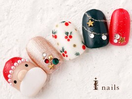 3Dサンタさんネイル　11500円