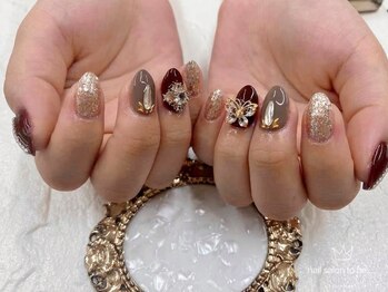 ネイルサロン トゥービー 御徒町上野(To Be)/パーツ付け放題コース8990円