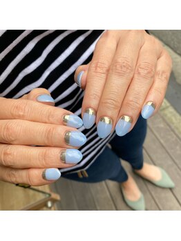ネイルアルケー(Nail ARCHE)/ミラーフレンチ