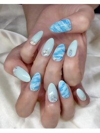 長さ出し☆スカルプ☆フィルイン