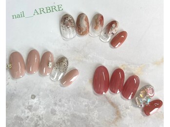アルブル(ARBRE)/♪9月定額シンプルネイル♪