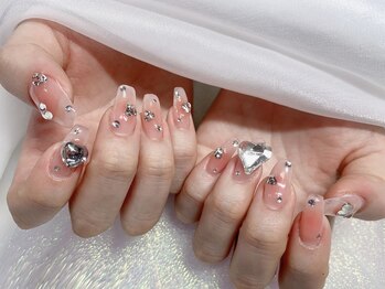 モルフォネイル(Morpho nail)/#キラキラネイル