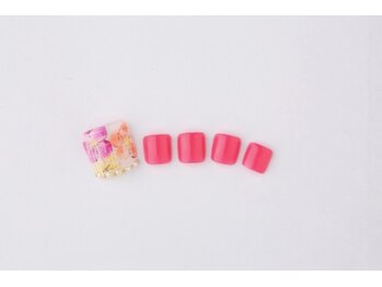 ヴァンネイル(VINGT NAIL nail&eye beauty)/春にピッタリ　フットネイル