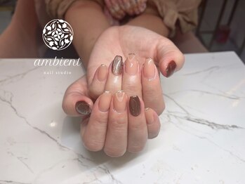 ネイルスタジオ アンビエント 表町店(Nail Studio ambient)/★シンプルネイル★