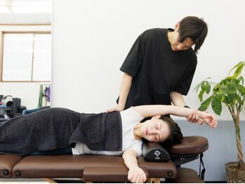 ウェルビーライフトレーニング(WELLBE LIFE TRAINING)の写真/頑固な首こりや肩こりなどの不調を整体で根本改善◎パーソナルストレッチも行ない再発防止の施術をご提供！