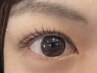 【マツエク】フラットラッシュ上120本＋コーティング 