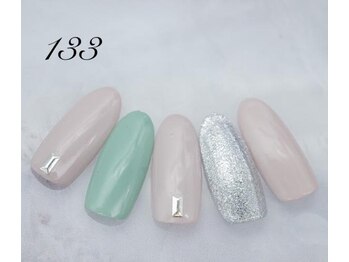 はあとねいる 西永福店/ハンドネイル No.133