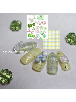 クロレ(Nail Salon COLORE)/平成女児ネイル by. honoka