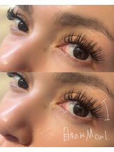 ルーパーアンド(LOOPER＆..)/目尻のみカールを変えて