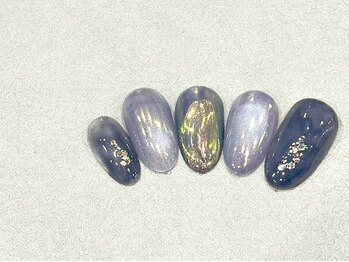 オーロラミラー/宇宙風デザイン