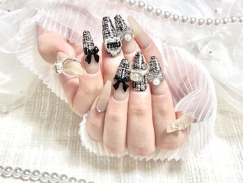 ミニョン(Minyon)の写真/【薬院大通り徒歩5分/天神駅徒歩15分/個室】韓国ネイル/ワンホンネイル/マグネットネイルが人気のサロン★