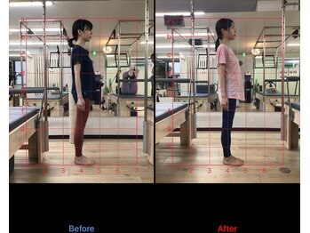 ラ ピラティス 銀座店(La pilates)/当店のビフォーアフターご紹介！