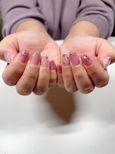 ウィズ ユー(with U produce by Megumi Ohara)/押し花　春ネイル