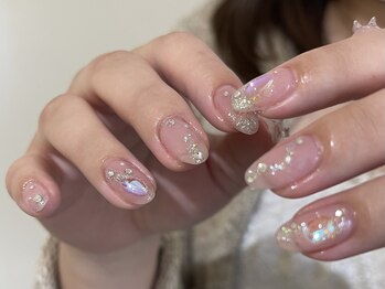 ハチイチイチサン(8113)/ワンホンネイル　韓国ネイル