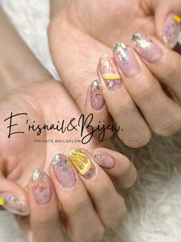 イリスネイル アンド ビジュー(E’risnail&Bijew.)/フルーツネイル！