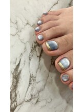 オル(’Olu)/親指アートフットネイル