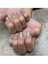 ジャストネイル ラヴィ店(JustNail)/カラグラ♪＋ストーン