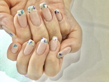 フリースタイル(Free Style)/☆キラキラシェルフレンチ☆