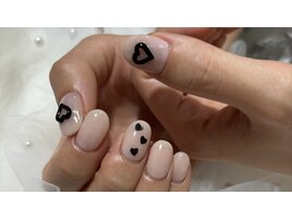 シンプル黒ハート