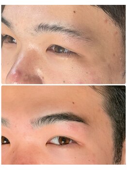 男前サロン/メンズ眉毛：男前サロン