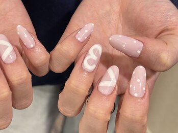 #ハートネイル#Y2Kネイル