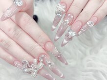モモアネイル(MomoA nail)の雰囲気（おまかせネイル）