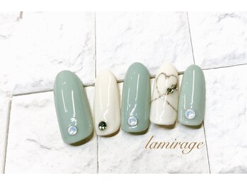 ネイルサロン ラミラージュ/定額シンプルコース