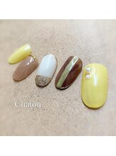 ネイルアンドアイラッシュ シャトン(Chaton)/ジェル□新規￥7500■会員￥8250