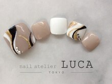 ネイルアトリエルカ(nail atelier LUCA)/I-19 大人上品ネイル フット