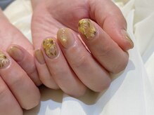 ネイルズ ララ(nails Lala)/ひまわりアート。