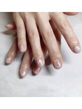 ラグネル(Luxnal)/キラキラグラデーションネイル