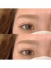 【眉毛×マツパ】まつ毛パーマ+美眉スタイリング+WAX 1回¥7860