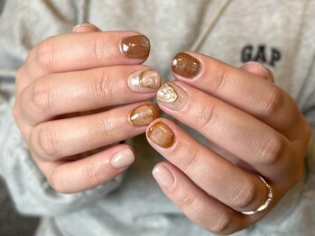 アールネイル(r.nail)/くすみブラウン