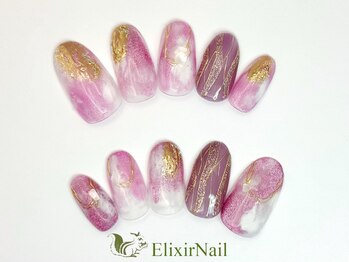エリクサーネイル 五反田(Elixir Nail)/定額b カジュアル/クーポン使用