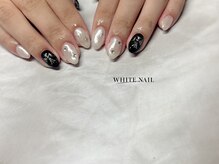 ホワイトネイル(WHITE NAIL)/持ち込み/パラジェル/クロス