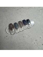 ホワイト(WHITE)/定額ネイル