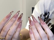 ベストネイル 大宮東口店(Best Nail)/ヒョウ柄ネイル持ち込み