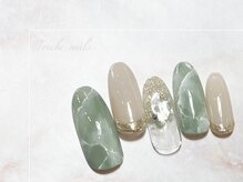 トゥーシェネイルズ 上中野店(Touche’nails)/天然石デザイン