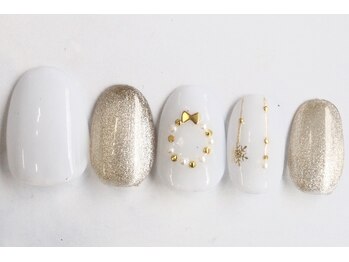 クリスマスネイル