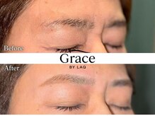 レディースの方もアイブロウワックス施術できます。