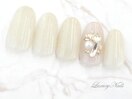 ポイント＊ビジューNail