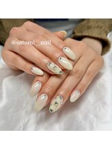 エムネイル(Ｍ)/〈satomi担当〉ビジューネイル