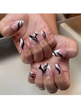 オーパス ノース(OPUS north)/お客様ネイル/古川/フレンチ