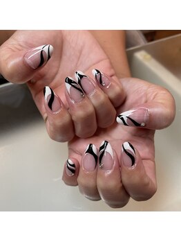 オーパス ノース(OPUS north)/お客様ネイル/古川/フレンチ