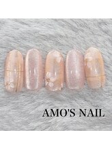 アモズネイル さっぽろ東急百貨店(AMO'S NAIL)/11000円デザイン