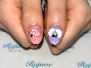 リジュベ(Rejuve)/オーロラのバラと羽根が可愛い☆