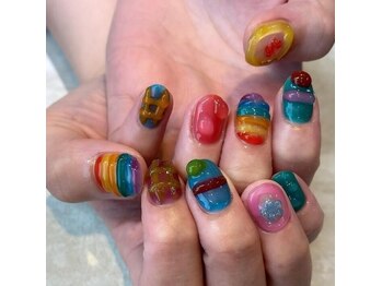 ニコネイル 渋谷店(NICO nail)/カラフルネイル