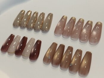 リッチ 仙台(Rich+)の写真/【広瀬通駅/勾当台公園駅チカ】実力派ネイリスト揃いで外れなし！トレンドネイル/ニュアンスネイルが大人気